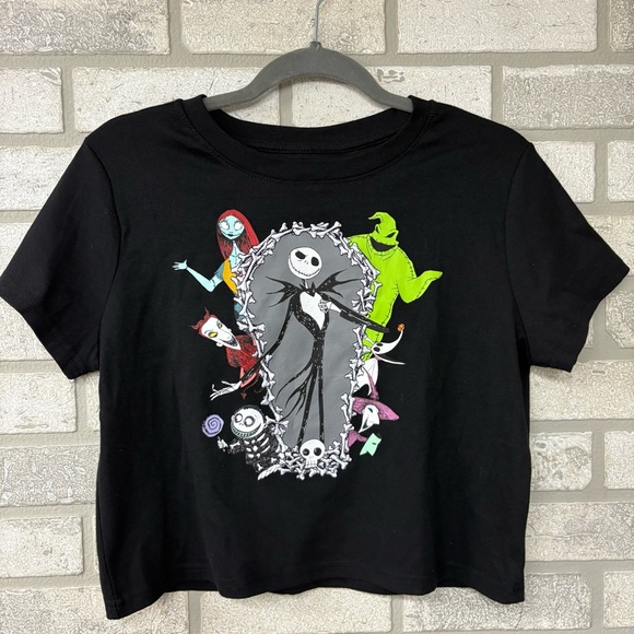 Disney Nightmare Before Christmas Crop Top Size XL - Picture 1 of 5
